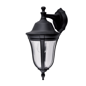 Elmark MARK matt-fekete oldalfali lámpa, E27