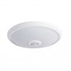 Kanlux FOGLER LED mozgásérzékelős mennyezeti lámpa 230V 14W 800lm 4000K IP20 Fehér