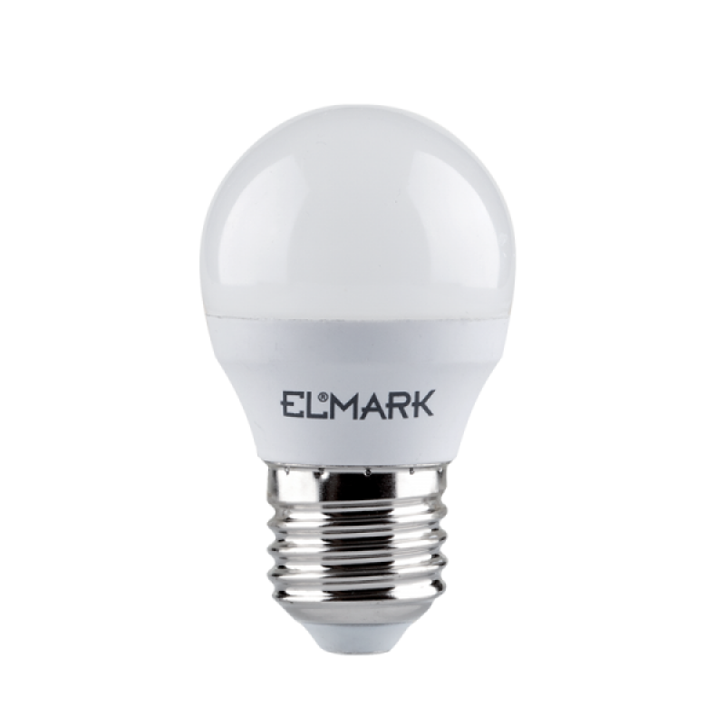 LED G45 kis gömb izzó E27 foglalattal, 6 W természetes fehér