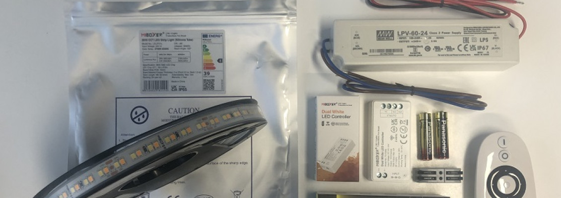 MIBOXER CCT LED Szalag Teszt