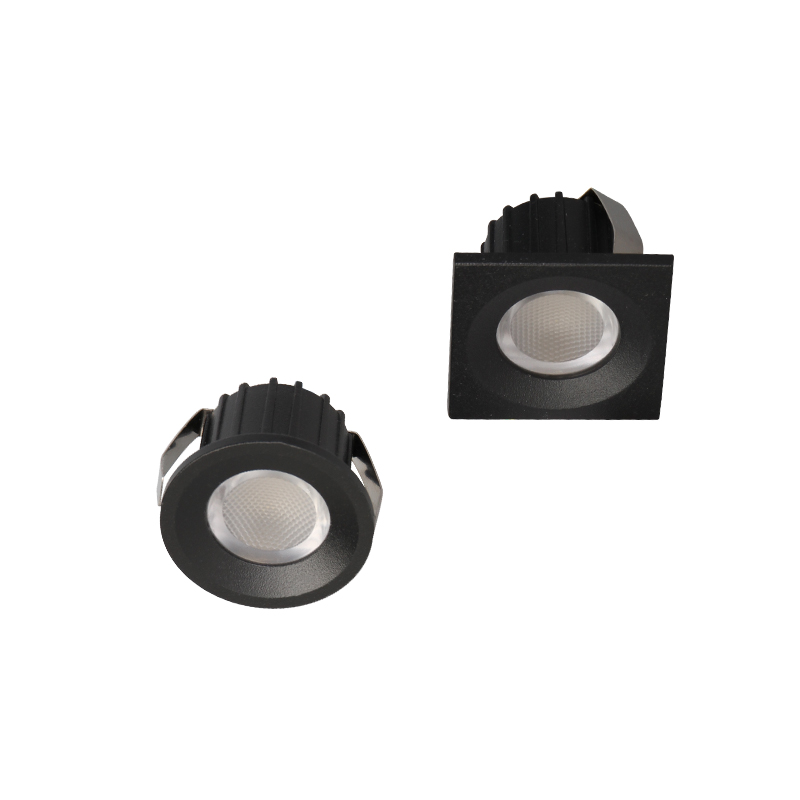 ANGEL EYE Mini mélysugárzó LED lámpa 230V 3W 4000K 270lm 30fok négyzet fekete