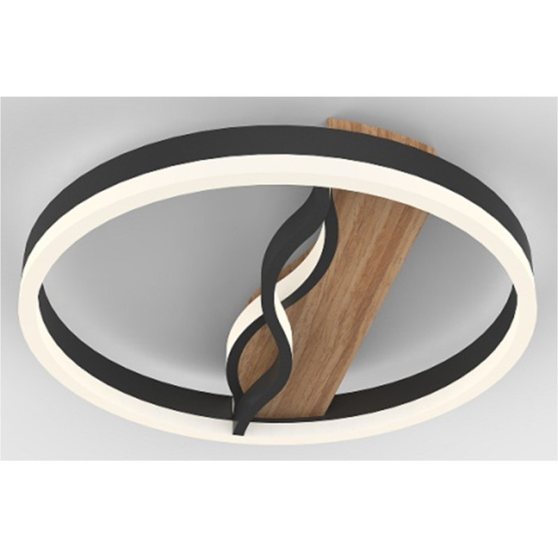 Wood LED mennyezeti lámpa 36W 4000K 1200lm 400*400*60mm