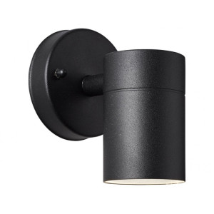 Kültéri fali GU10 Max 20W IP44 fekete brilliant lámpa