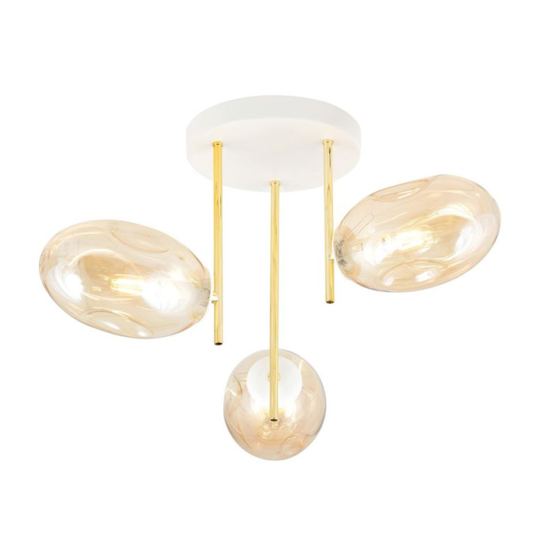 ARGO 3 WH MIODOWY mennyezeti lámpa 3xE14