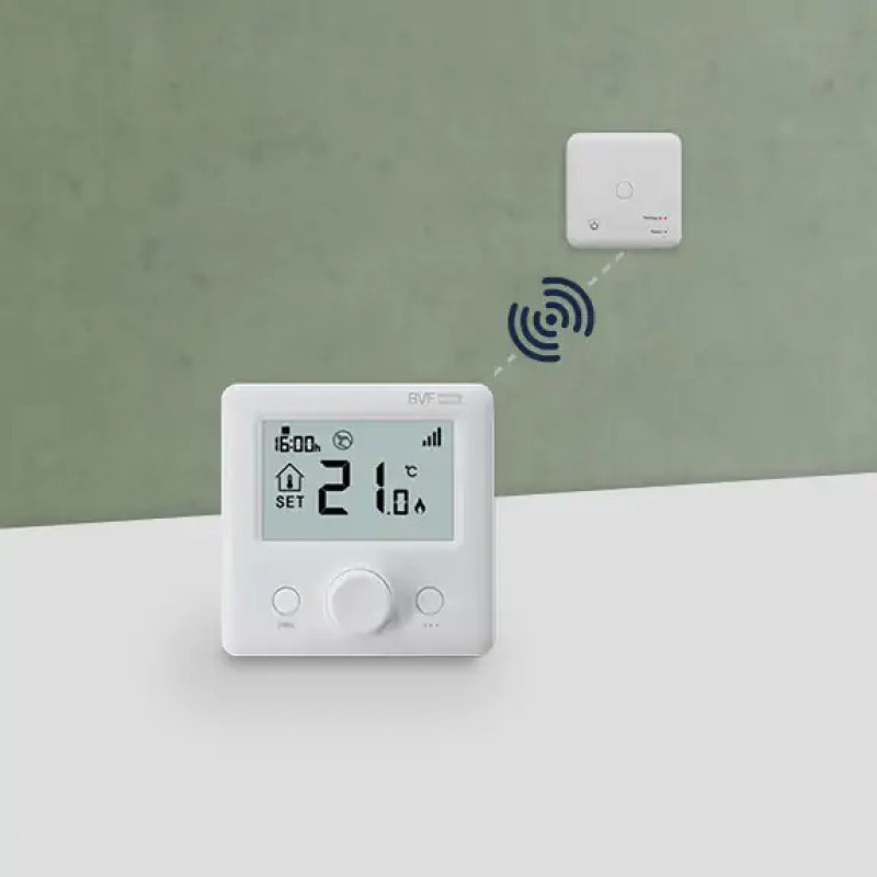 BVF 24-FX Rádiófrekvenciás szobatermosztát padlószenzorral