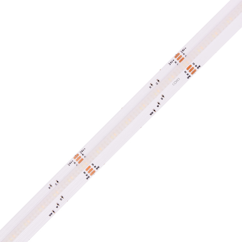 RGB-CCT COB LED szalag FULL COLOR (RGB+2700K-6500K) 840LED/m 25W/m 24V