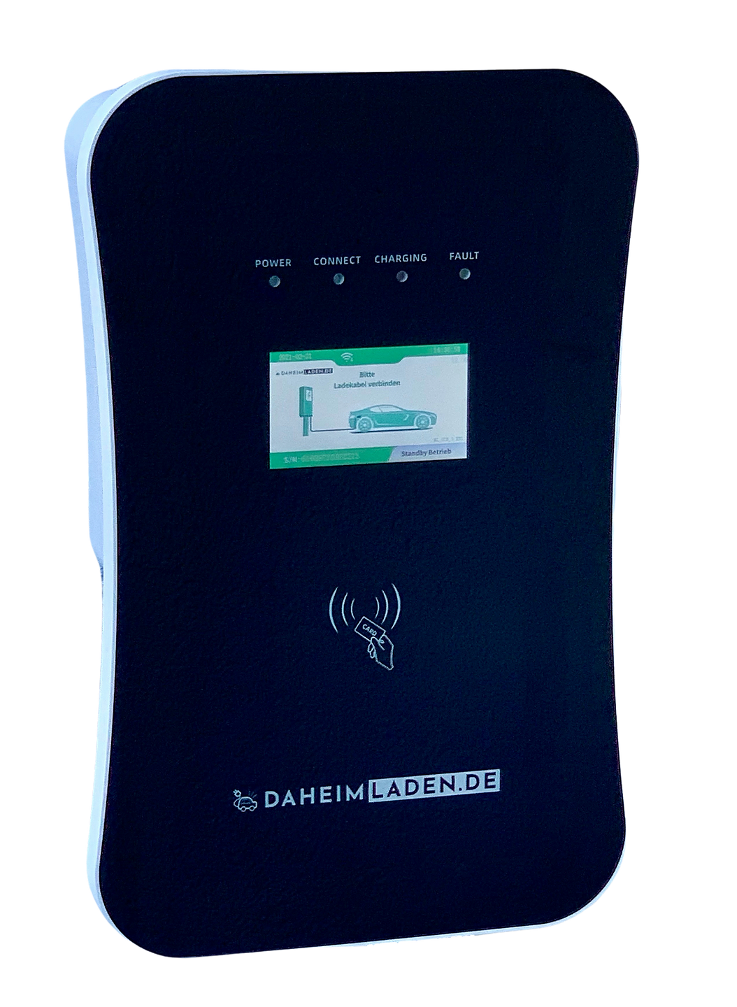 Daheim Laden Fali Elektromos Autó gyorstöltő 22KW 3F LCD RFID LAN WiFi