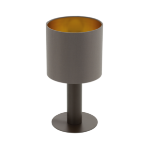 asztali lámpa E27 1x60W barna Concessa-1