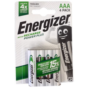 Energizer AAA  tölthető akku-4db