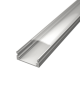U alakú LED profil SF1W fehér színű eloxált opál fedővel