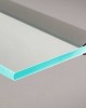Aluminium U profil , LED szalaghoz  , 5 mm-es üveglaphoz , EDGE-1