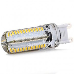 G9 LED lámpa kukorica, szilikon bevonattal, 5 Watt, 360°
