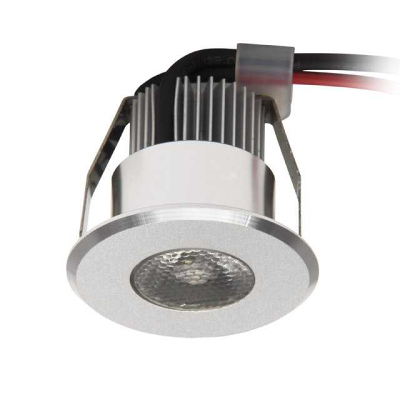 Haxa, Power LED mini spot lámpa, 1W, 70 Lm, Meleg fehér, kerek, Kanlux