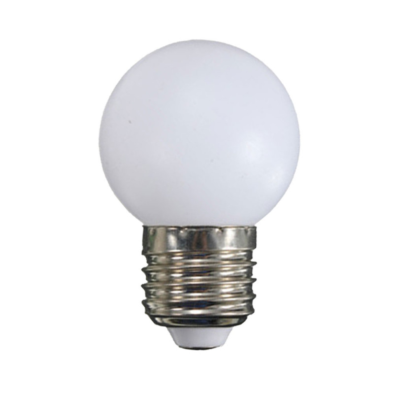 Kisgömb opál LED égő E27 1W 2700K 75lm G45