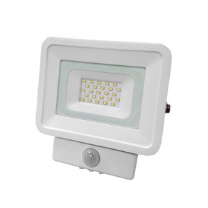 Optonica LED reflektor, kültéri, mozgásérzékelős, IP65 védettségű, Classic Line, 20 W, meleg fehér