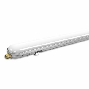 Por és páramentes LED lámpatest 150cm 48W hideg fehér