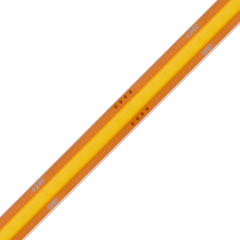 COB LED Szalag Bárhol Vágható 24V 12W 4000K Természetes Fehér Ra90 IP20 - HUGOLED 22102