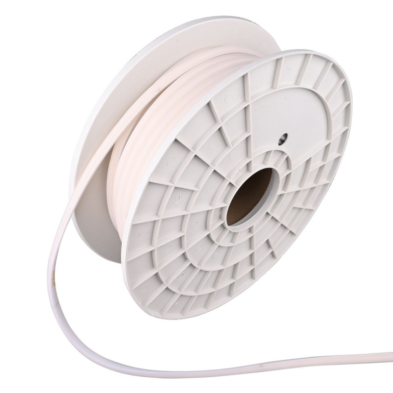 230V Kültéri Opál COB LED Szalag 3000K Meleg Fehér 11W/m IP65 Kültéri - HUGOLED 22109