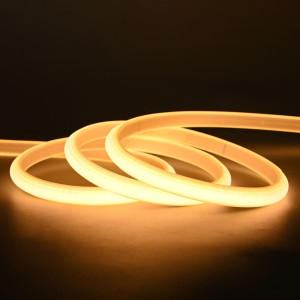 230V Kültéri Opál COB LED Szalag 3000K Meleg Fehér 11W/m IP65 Kültéri - HUGOLED 22109