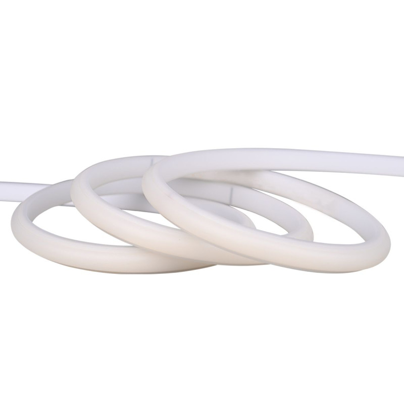 230V Kültéri Opál COB LED Szalag 4000K Természetes Fehér 11W/m IP65 Kültéri - HUGOLED 22110