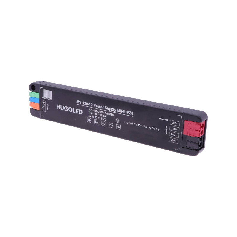 LED Tápegység Beltéri Szuper Mini IP20 100W 12V - HUGOLED 31103