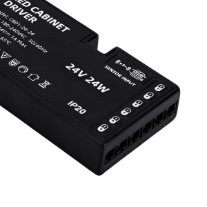 LED Tápegység Bútorvilágításhoz 24W 24VDC Csatlakozó kábellel - HUGOLED 31607