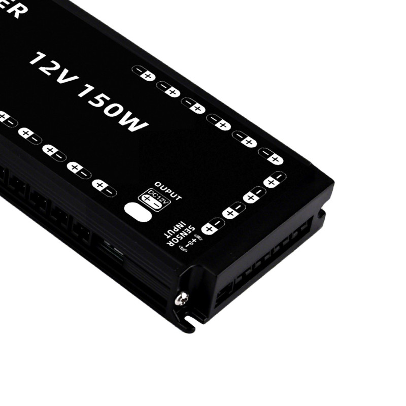 LED Tápegység Bútorvilágításhoz 150W 24VDC Csatlakozó kábellel - HUGOLED 36611