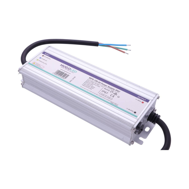 LED Tápegység Vízmentes Kültéri WPS-150-24 IP67 150W 24V - HUGOLED 32109