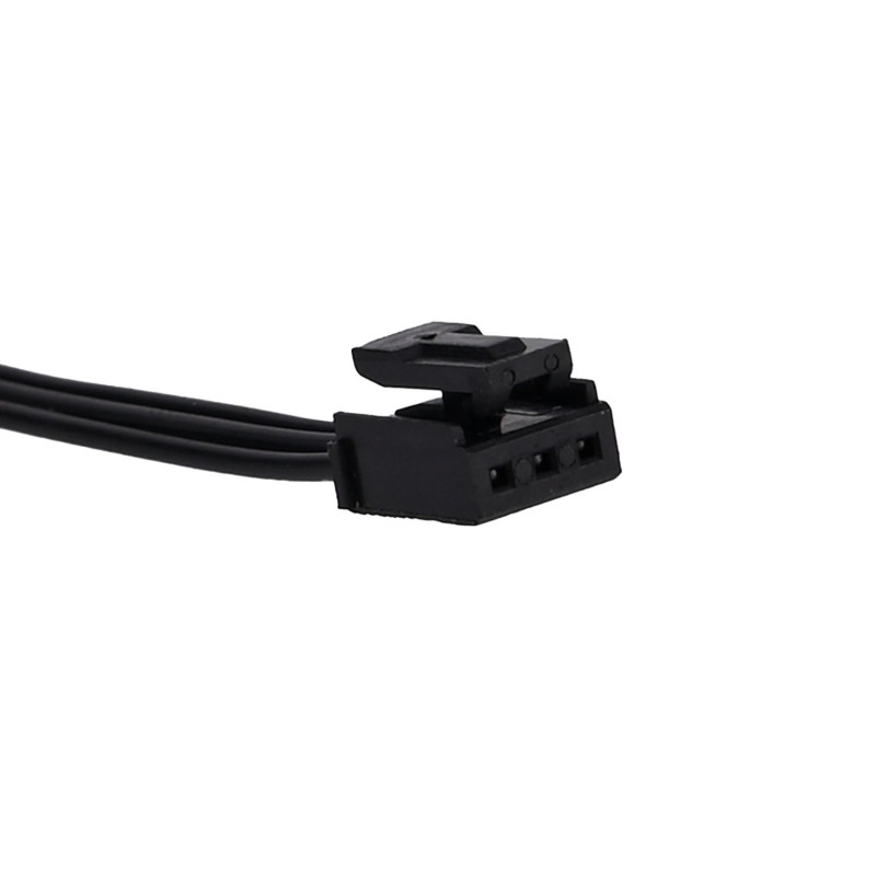 Érintésérzékelő Kapcsoló Központi LED Bútorvilágításhoz 12-24VDC 3-PIN Antracit - HUGOSENSE 36102