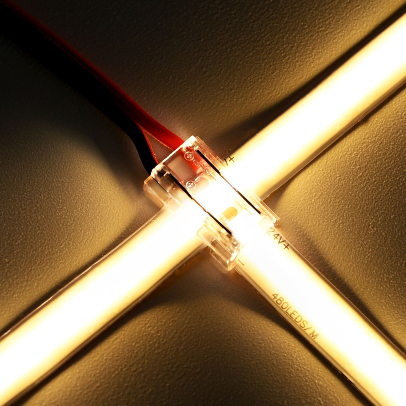 Univerzális Több Funkciós LED SMD/COB csatlakozó 8mm 12/24V - HUGOLED 38301