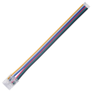 RGB-CCT 6PIN COB/SMD LED Szalag - Tápvezeték csatlakozó 150mm 22AWG 3.5A IP20 - HUGOLED 38312