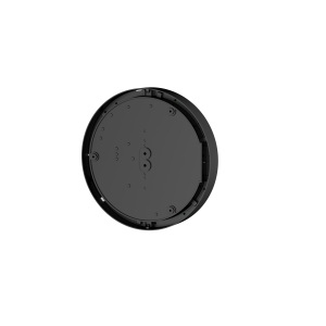 MALABO LED kerek mennyezeti lámpa 25W 2950lm 4000K 120° IP65  átmérő 300mm pórszórt fekete alumínium keret - HUGO LED