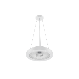 LED mennyezeti lámpa 25W 1750lm 4000K 120° átmérő 400mm Fehér-Ezüst káprázásmentes - HUGO LED