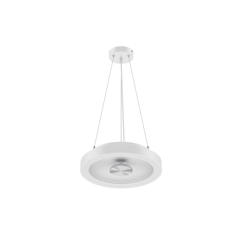 LED mennyezeti lámpa 25W 1750lm 4000K 120° átmérő 400mm Fehér-Ezüst káprázásmentes - HUGO LED