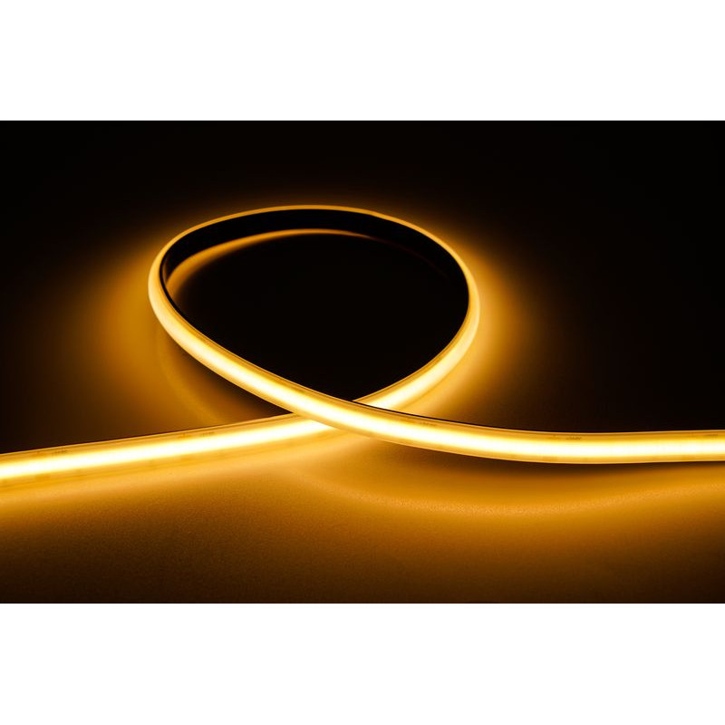 Szauna COB LED szalag 125°C 24VDC 3000K (Meleg Fehér) 8W 800lm/m IP67 (5 méter)