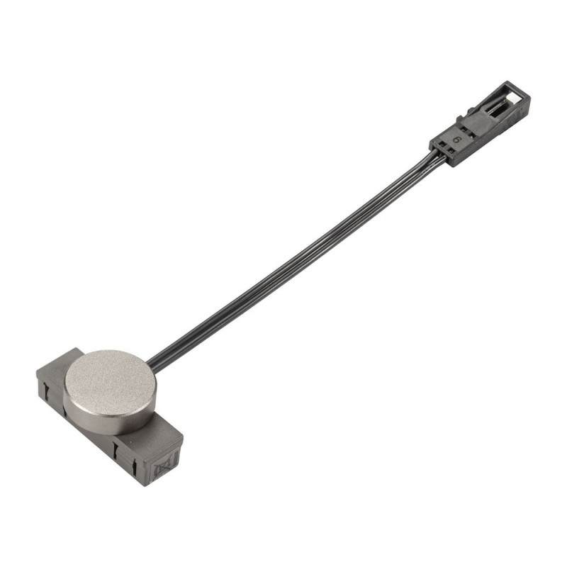 Mikro Sínes rendszer elágazó és legyintés érzékelő Mini AMP csatlakozóval 15CM kábel Antracít - HUGOLED 38405