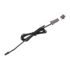 Mikro Sínes rendszer tápcsatlakozó Mini AMP csatlakozóval 150CM kábel Antracít - HUGOLED 38406