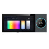 HUGOLED Tuya Smart Knob Okosotthon Központi Panel S3 1440p LCD érintőkijelző, Zigbee, WiFi, LAN, BLE, RS485