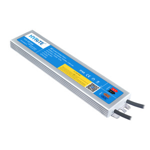 Hyrite szuper vékony (SLIM) vízálló tápegység 12VDC 150Watt 12,5A IP68 párhuzamos bekötés funkcióval