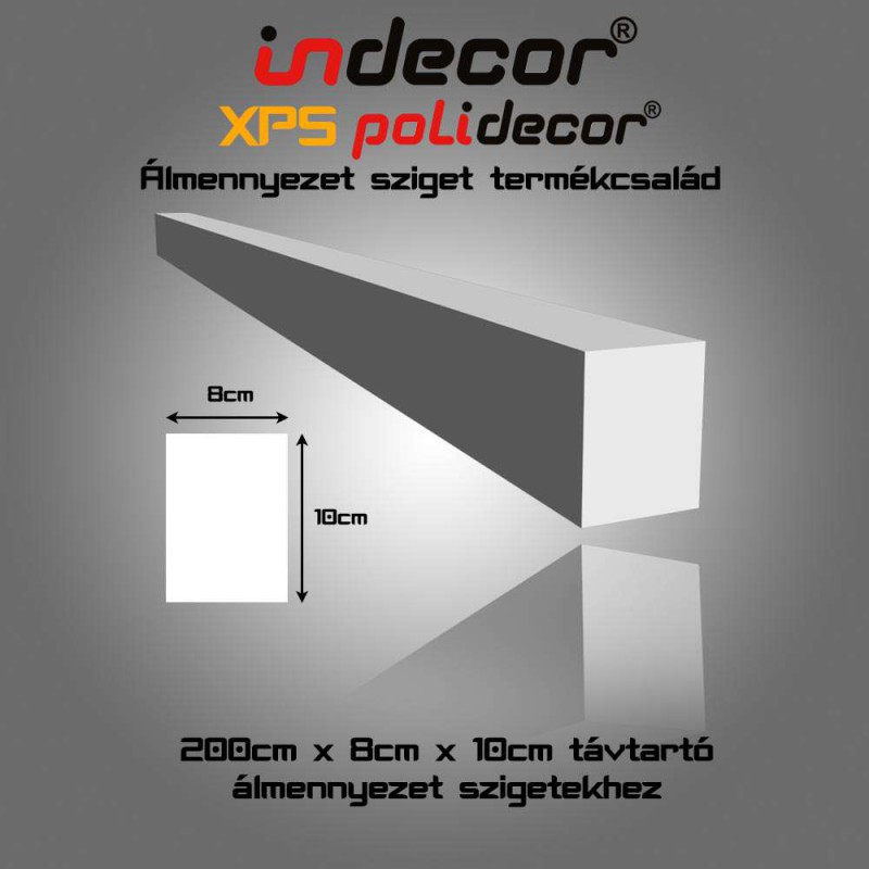 TT-M  XPS álmennyezet szigetekhez plusz távtartó