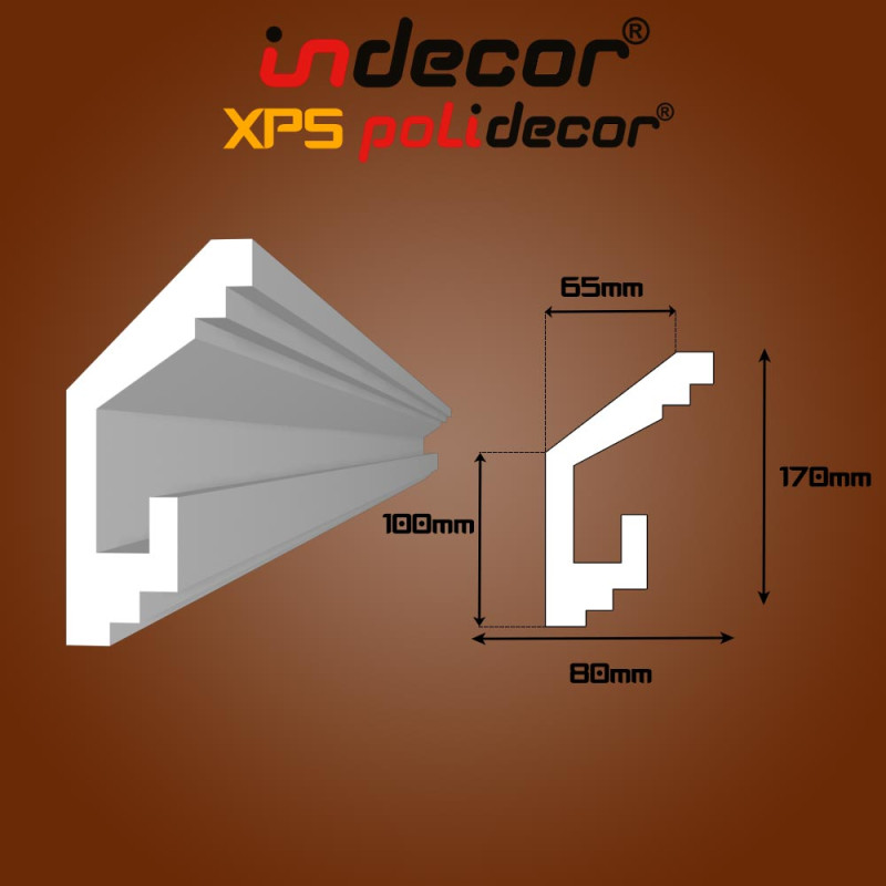 Lec-12C Rejtett világítás díszléc