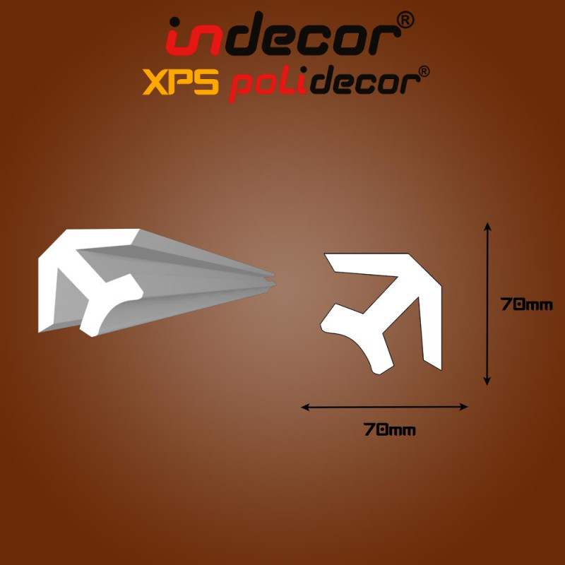 SK-01B Sarok konzol 70x70