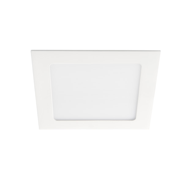 Kanlux Katro LED panel , 12W , süllyesztett , négyzet , természetes fehér -  fehér keret