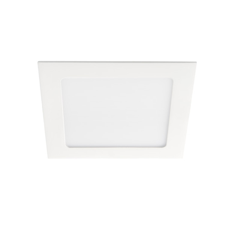 Kanlux Katro LED panel , 12W , süllyesztett , négyzet , természetes fehér -  fehér keret