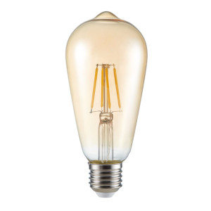 KANLUX Filament Borostyán A64 7W 2700K 725Lm