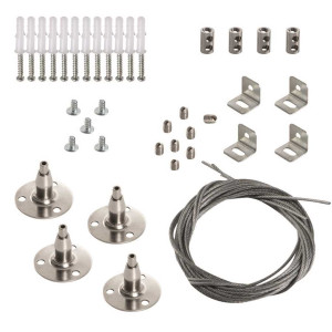 SPN BRAVO S/P függesztő szett 60x60 LED panelekhez - KANLUX 28504