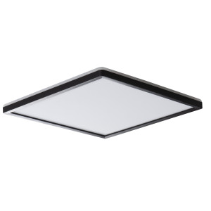 AZPO LED mennyezeti lámpa négyzet fekete 22W 2350lm 4000K Természetes fehér IP54 420x420mm - KANLUX 31511