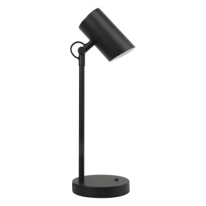 AGZAR E14 asztali lámpa fekete