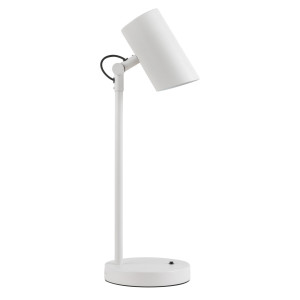 AGZAR E14 asztali lámpa fehér