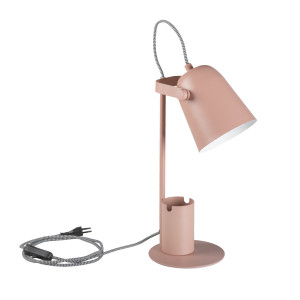 RAIBO E27 asztali lámpa pink